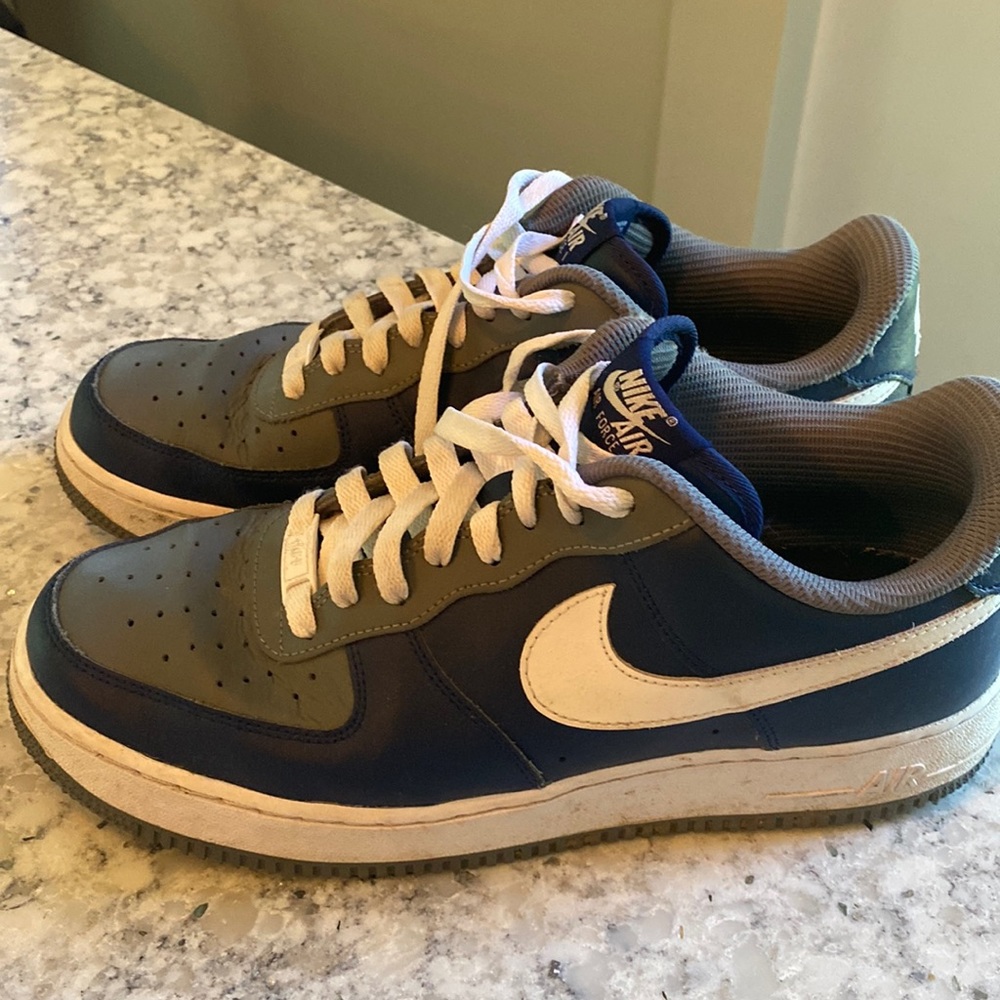 Once worn Nike Air Force one size 8.5